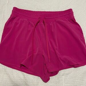 Pink Abercrombie YPB athletic shorts, Women’s Size Large